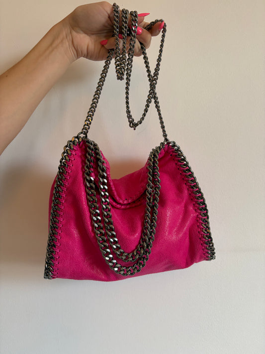 Stella McCartney Falabella Mini 3-Chain Fold-Over
