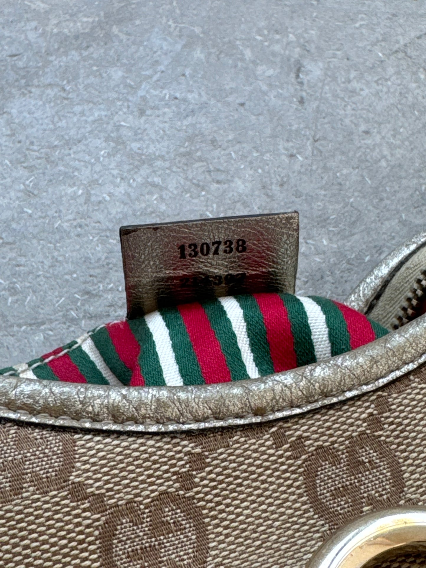 Vintage Gucci Abbey D Ring Shoulder Bag