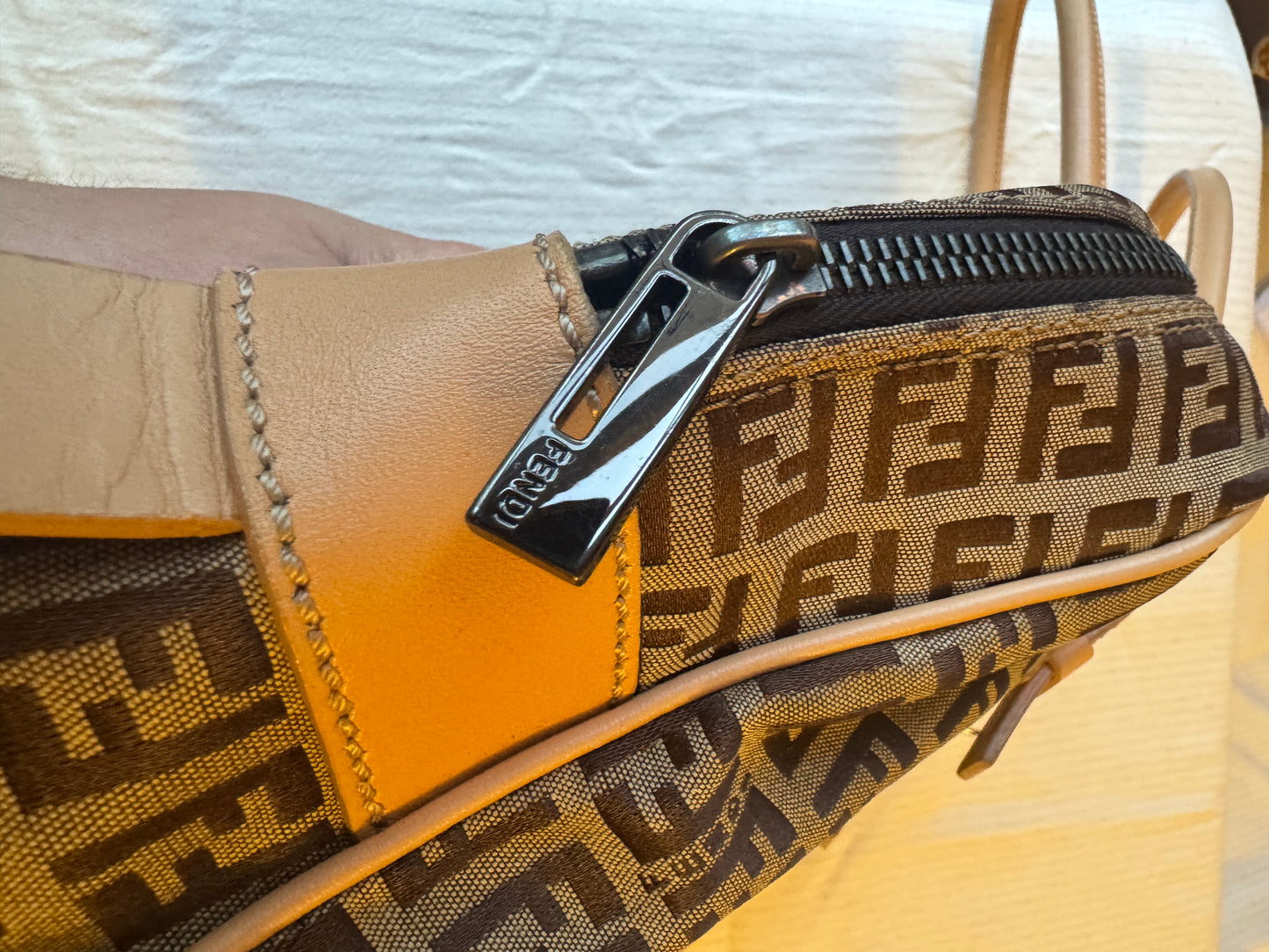 Fendi Zucca Print Bowling Bag