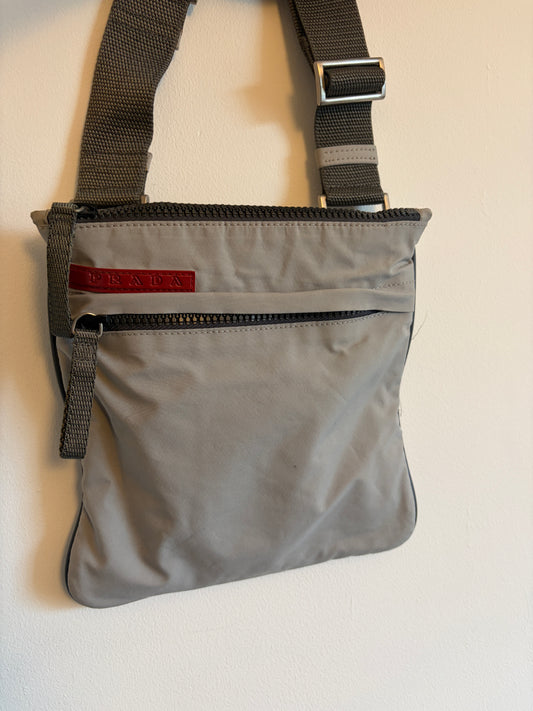 Prada Sport Linea Rossa Nylon Crossbody Bag
