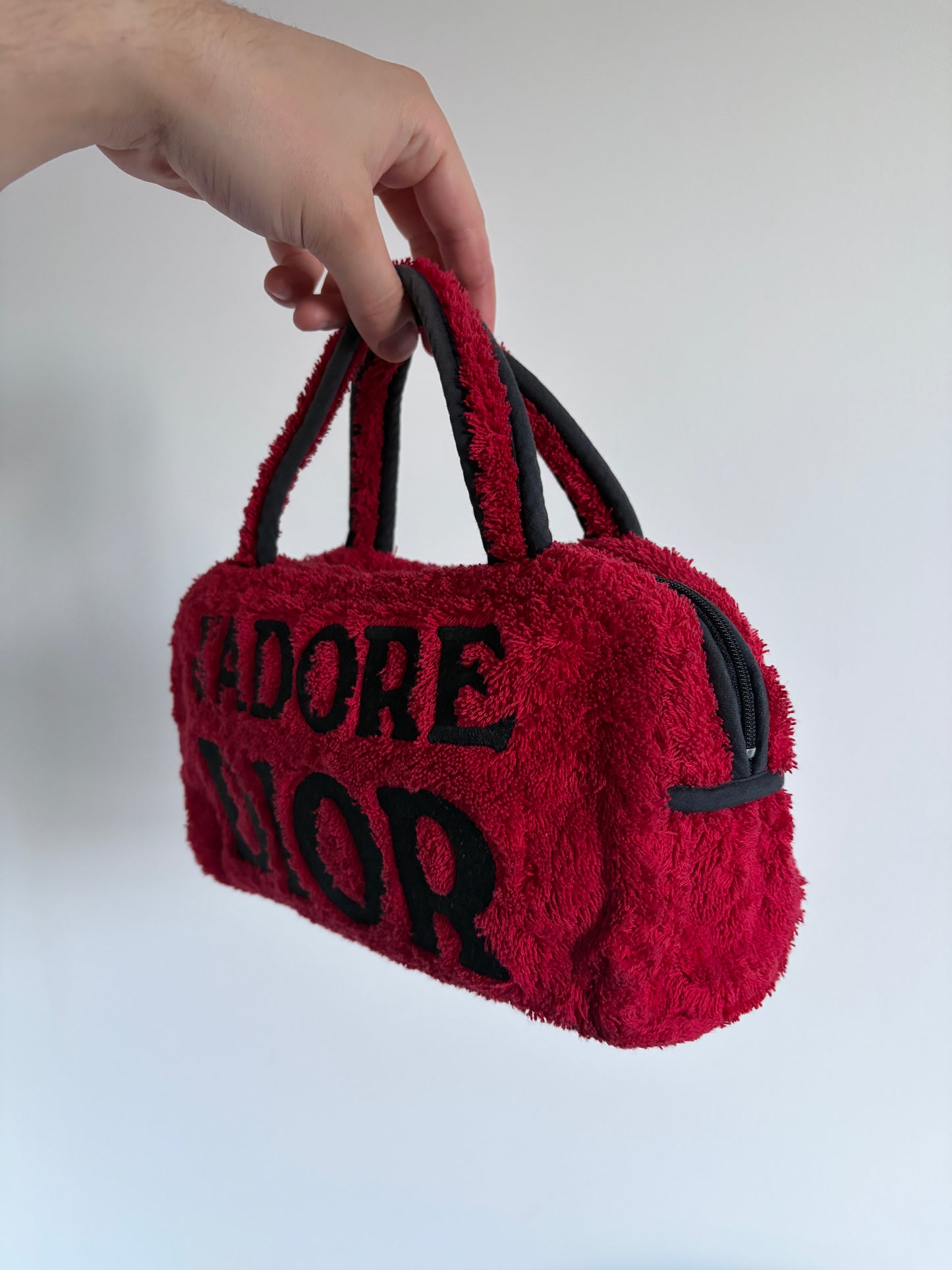 Dior ‘J’Adore Dior’ Mini Terry Cloth Bag