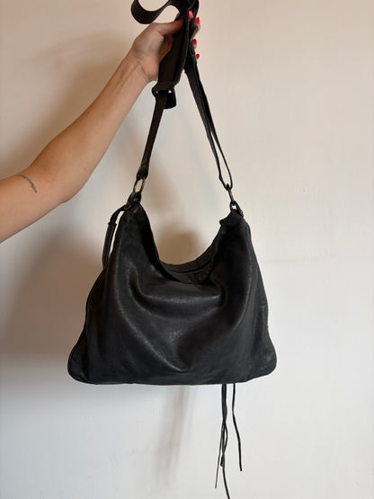 Balenciaga Moto Flat Messenger Bag