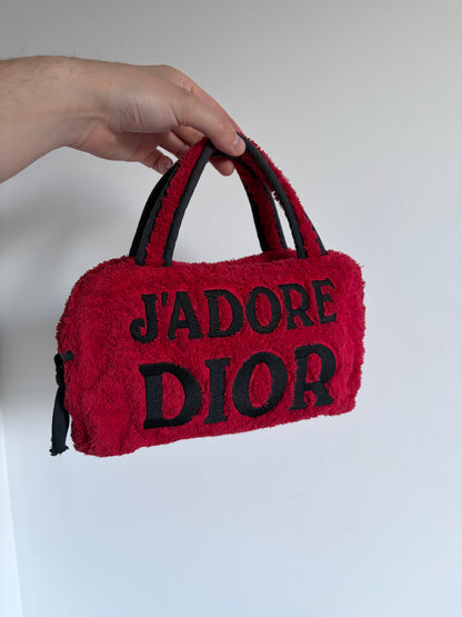 Dior ‘J’Adore Dior’ Mini Terry Cloth Bag