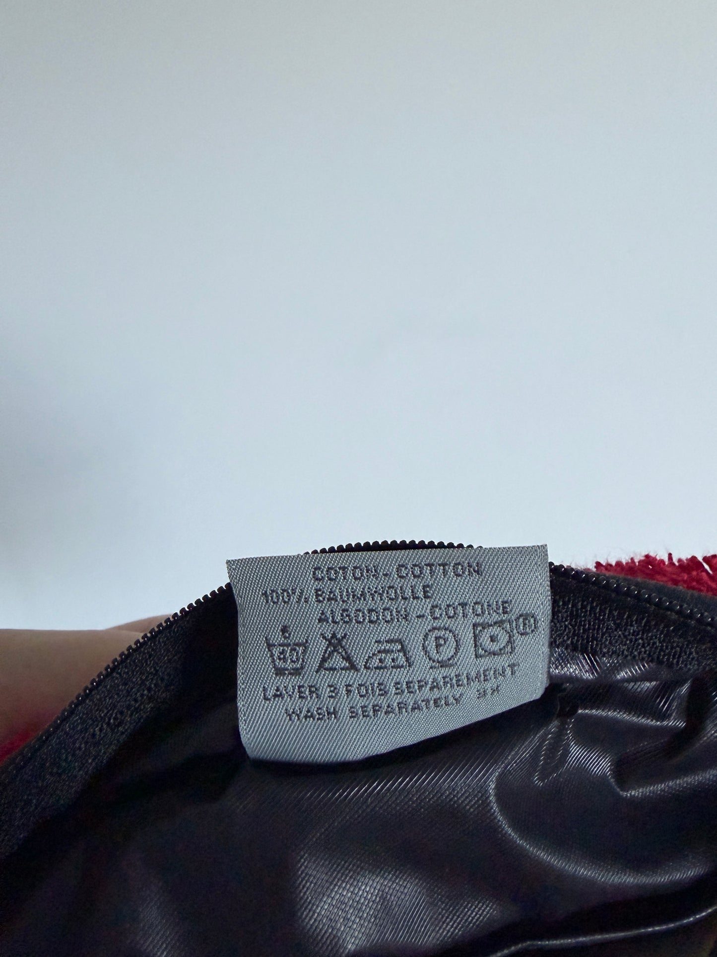 Dior ‘J’Adore Dior’ Mini Terry Cloth Bag