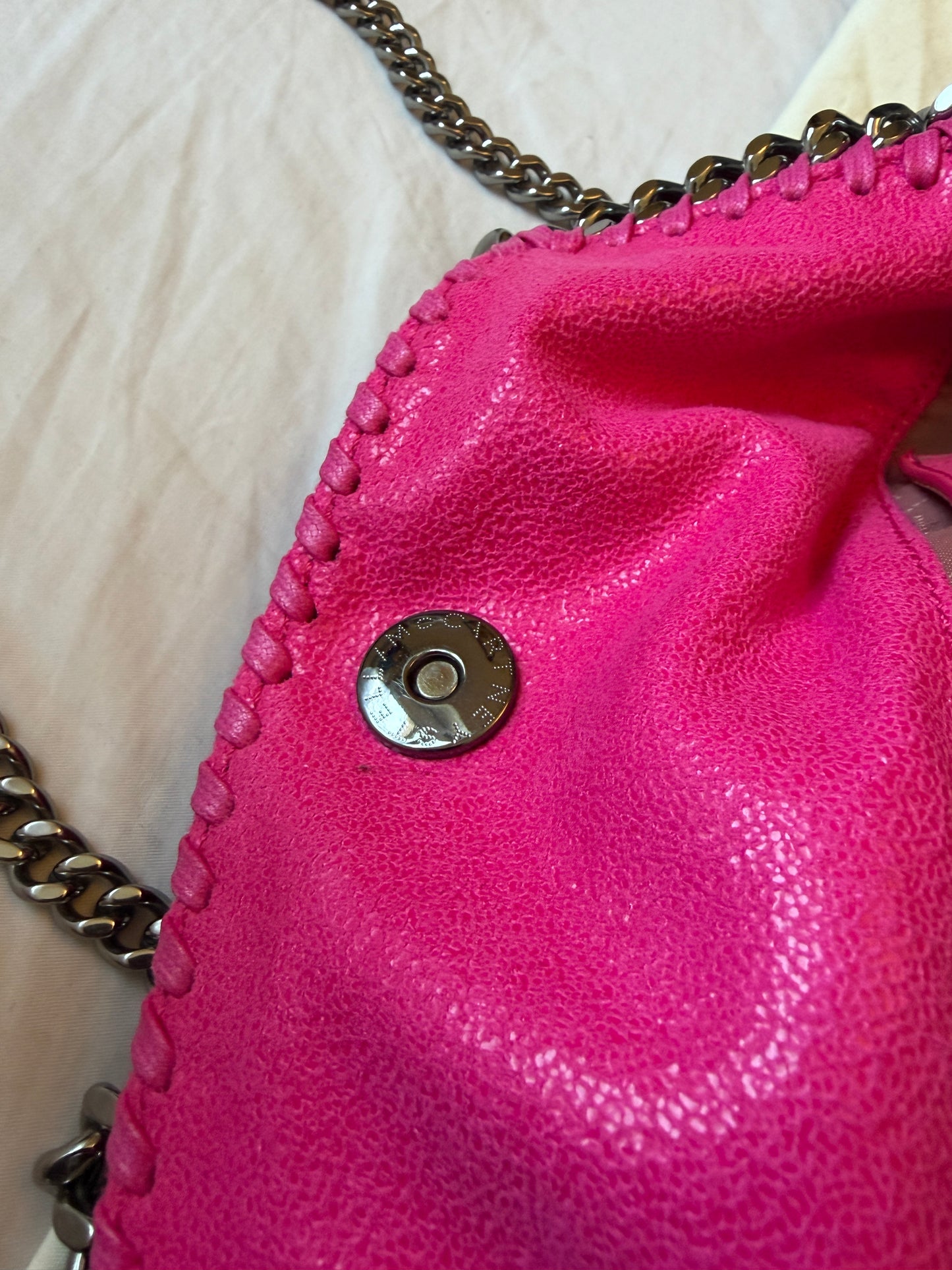 Stella McCartney Falabella Mini 3-Chain Fold-Over
