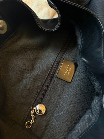 Gucci Bamboo 2-Way Hobo Bag w Dustbag