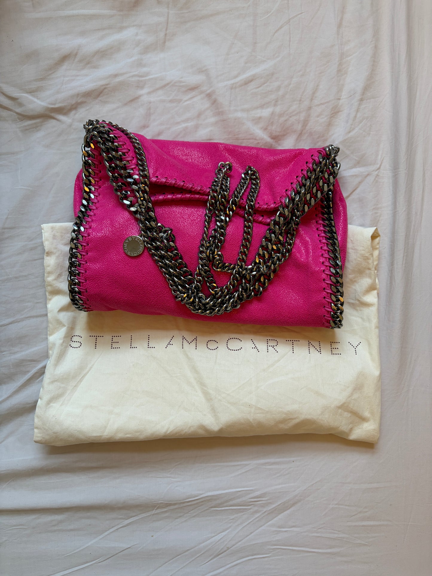 Stella McCartney Falabella Mini 3-Chain Fold-Over