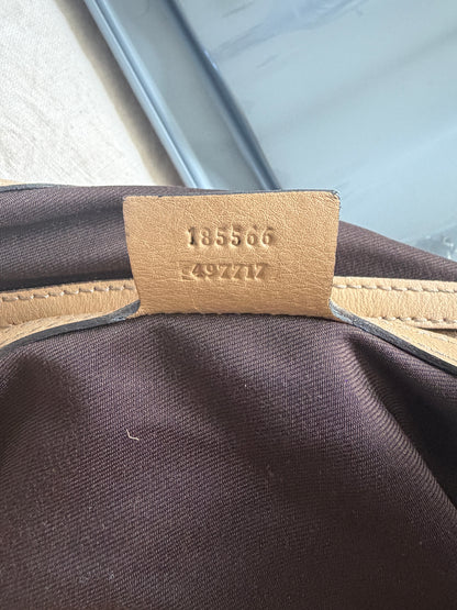 SS07 Gucci GG Canvas Large Indy Hobo