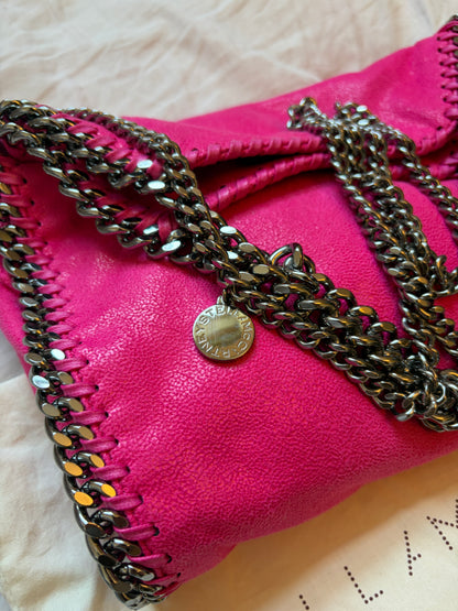 Stella McCartney Falabella Mini 3-Chain Fold-Over