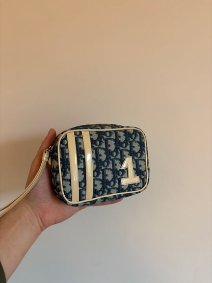 Christian Dior Trotter Canvas '1' Wristlet