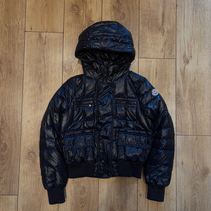Moncler Georgia Black Down Jacket (Size 0)