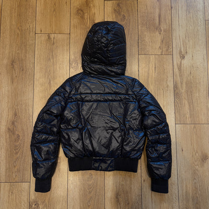 Moncler Georgia Black Down Jacket (Size 0)