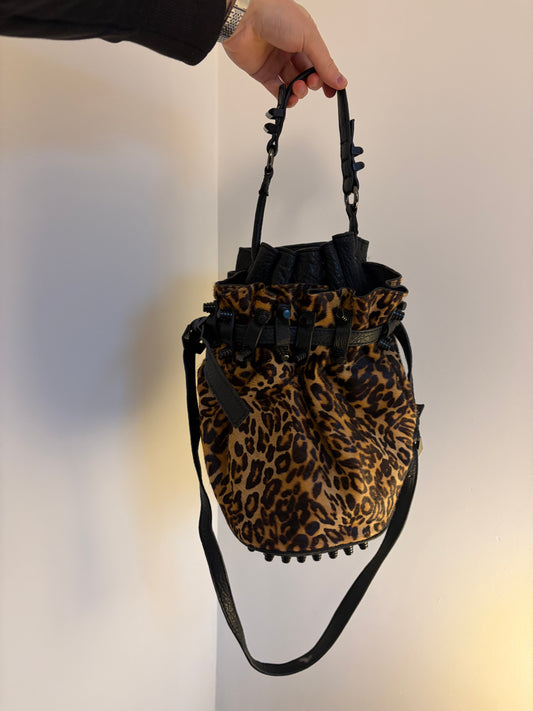 Alexander Wang Diego Leopard Bag