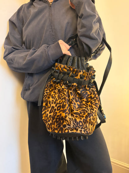 Alexander Wang Diego Leopard Bag