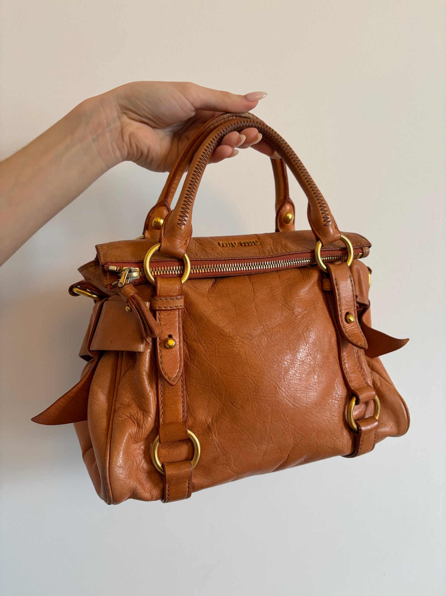 Miu Miu Vitello Bow Bag