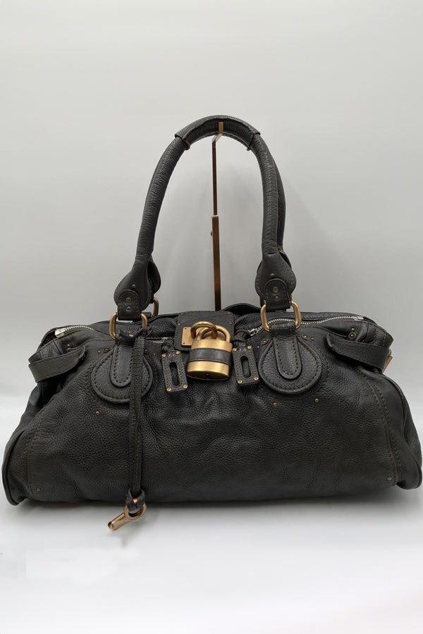 Chloe Paddington Black Leather