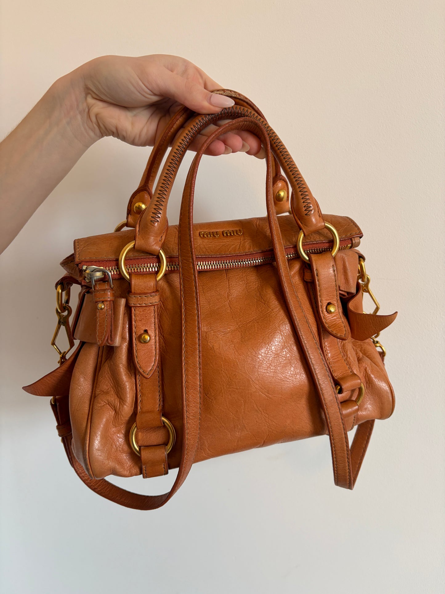 Miu Miu Vitello Bow Bag