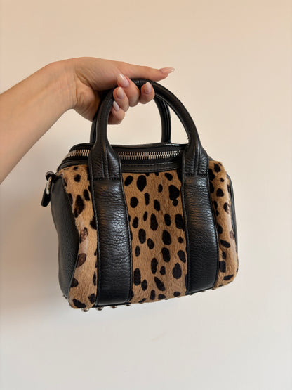 Alexander Wang Rocco / Rockie Cheetah Print Bag