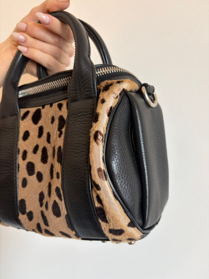 Alexander Wang Rocco / Rockie Cheetah Print Bag