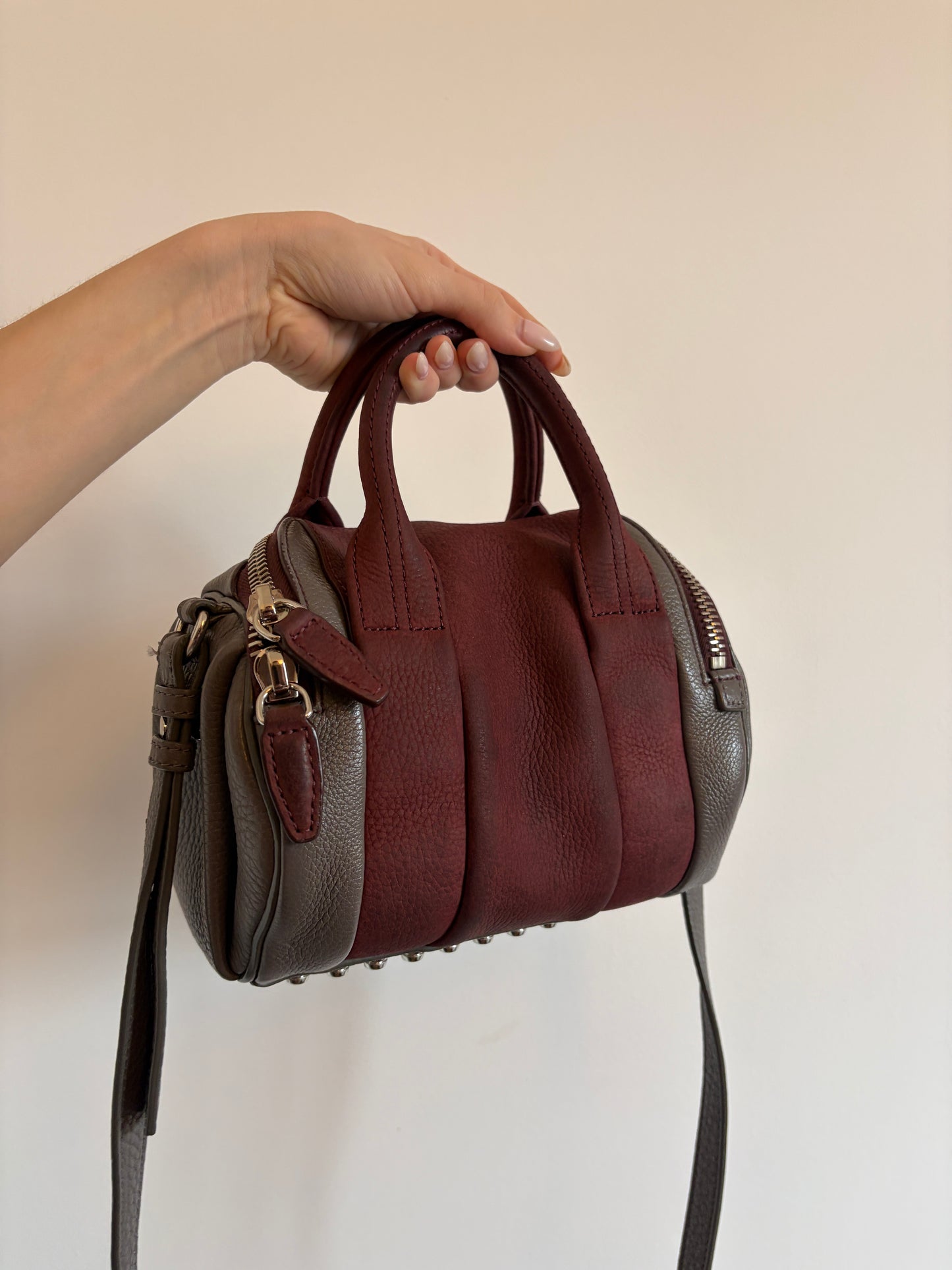 Alexander Wang Rocco / Rockie Suede Bag