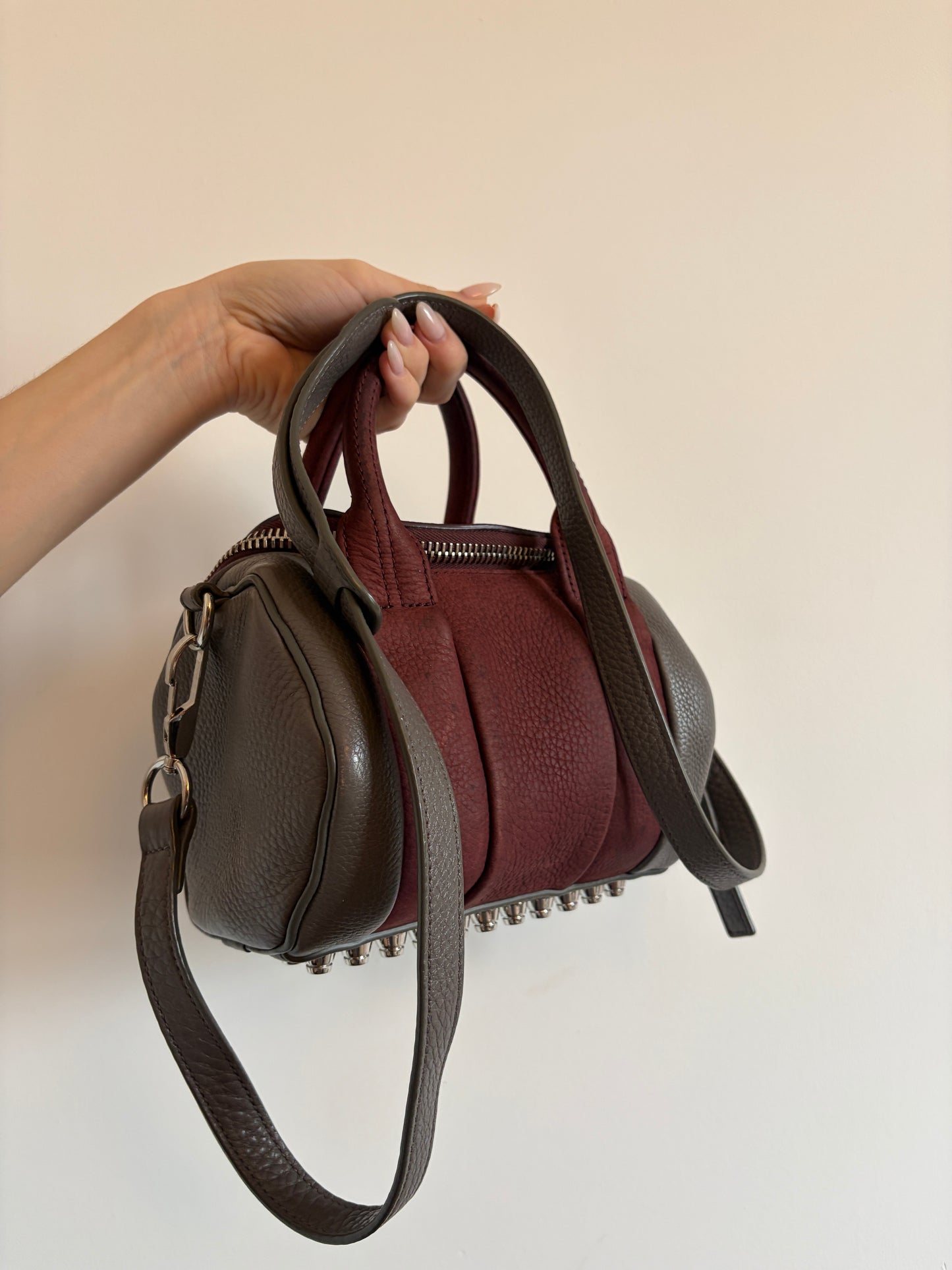 Alexander Wang Rocco / Rockie Suede Bag