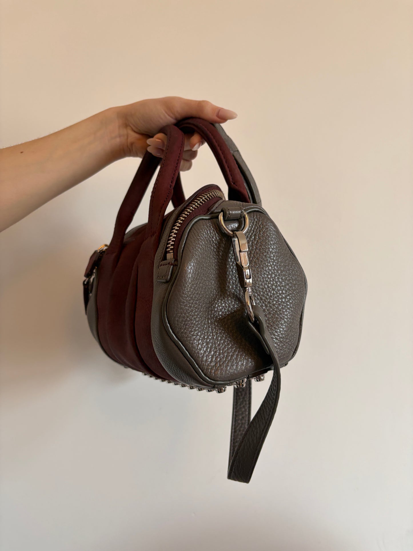 Alexander Wang Rocco / Rockie Suede Bag