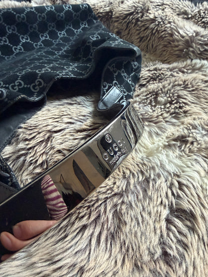 Gucci (Tom Ford Era) Suede Shoulder Bag