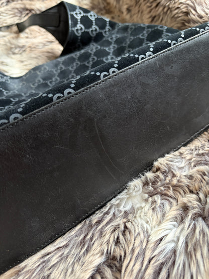 Gucci (Tom Ford Era) Suede Shoulder Bag