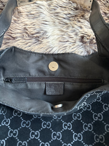 Gucci (Tom Ford Era) Suede Shoulder Bag