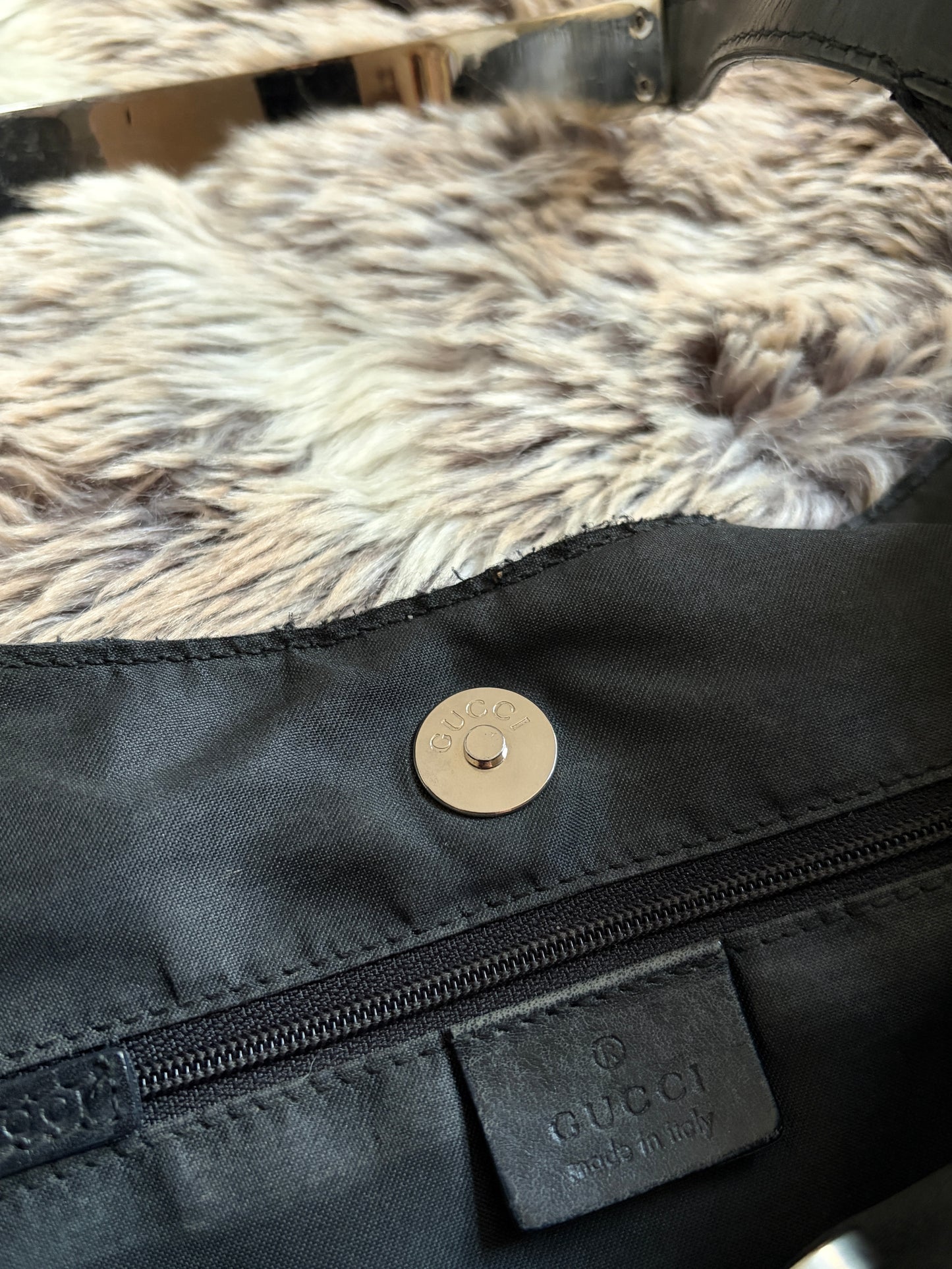 Gucci (Tom Ford Era) Suede Shoulder Bag