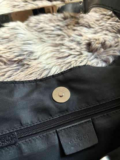 Gucci (Tom Ford Era) Suede Shoulder Bag