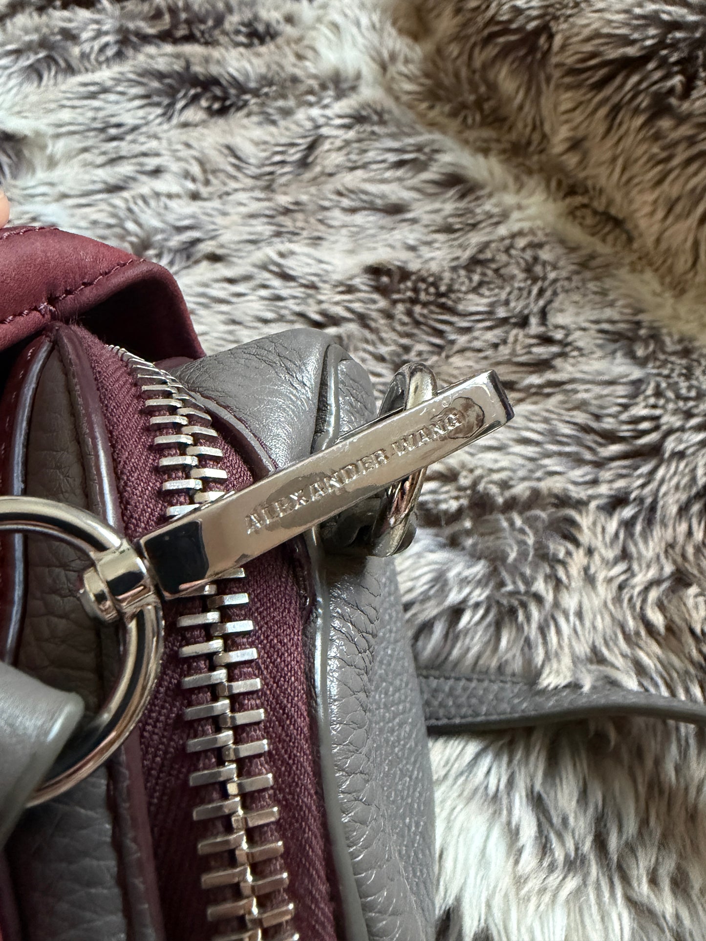 Alexander Wang Rocco / Rockie Suede Bag