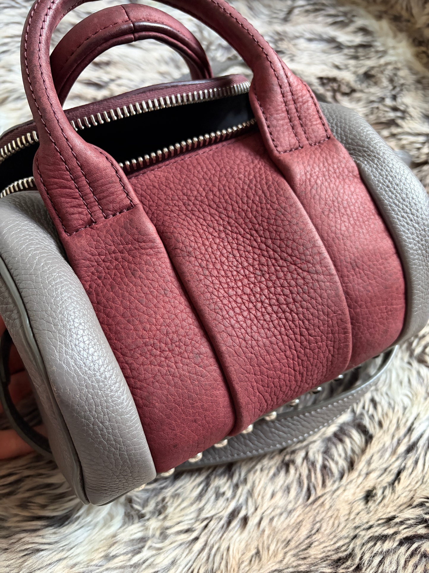 Alexander Wang Rocco / Rockie Suede Bag