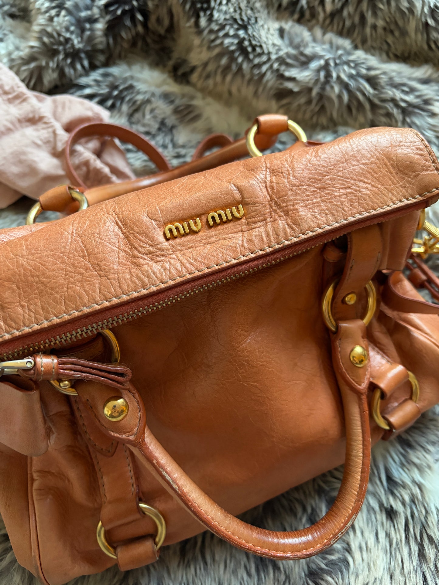 Miu Miu Vitello Bow Bag