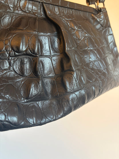 Archive Miu Miu 'Crocodile' Frame Bag