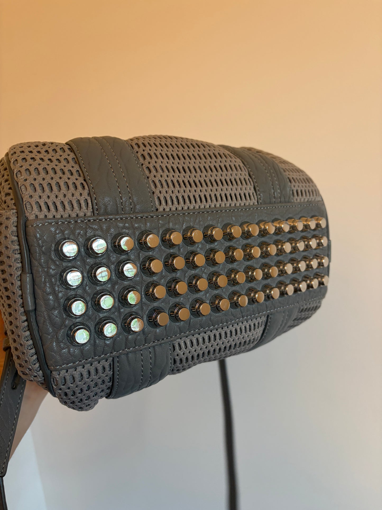 Alexander Wang Rocco Mesh Studded Bag