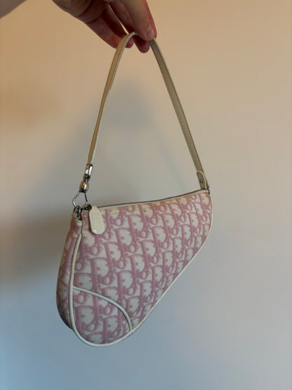 Christian Dior Pink Trotter Saddle