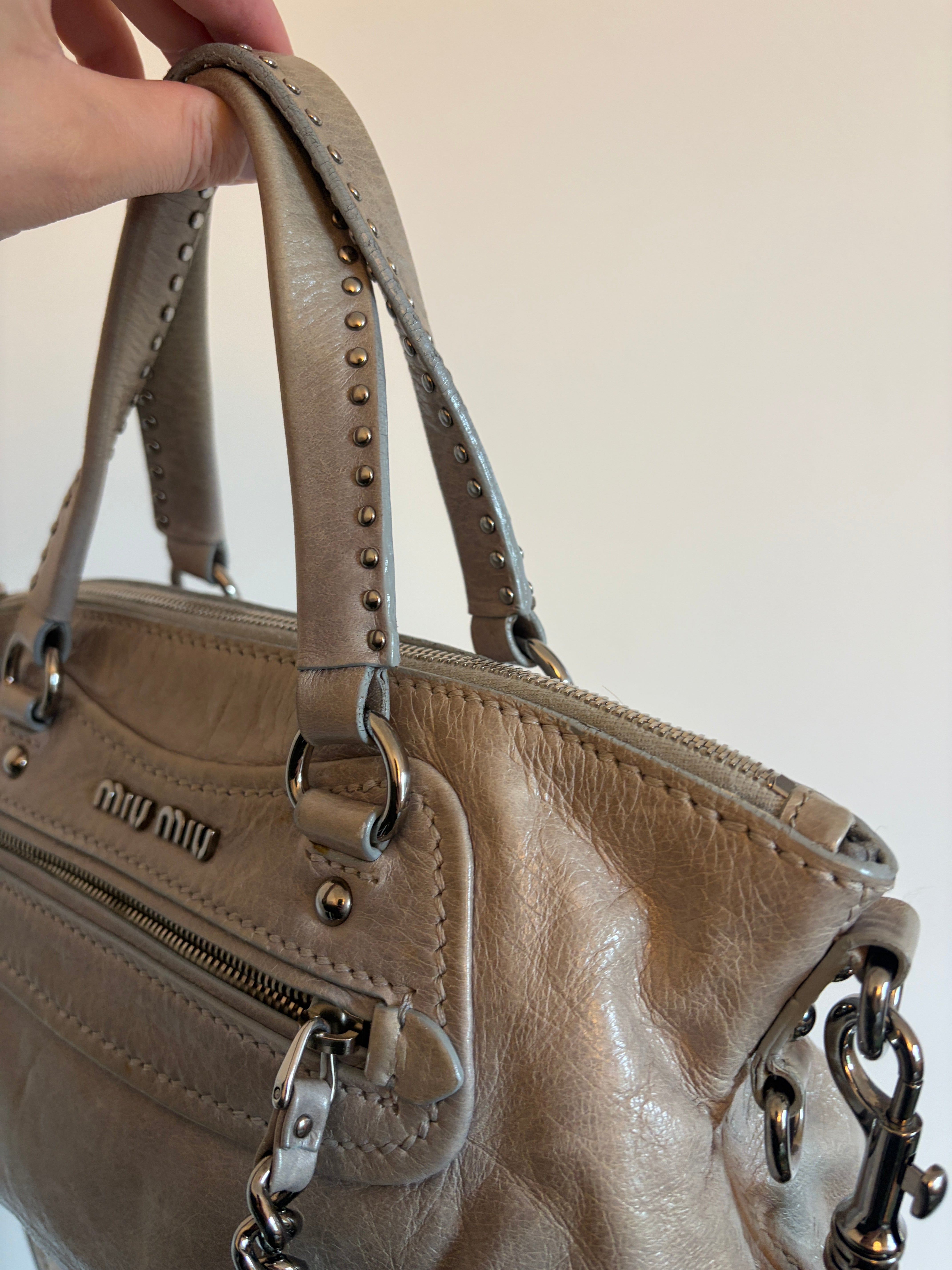 バッグ archive miumiu heart charm leather bag Rare Miu Miu Vitello Heart Charm Bag – Chomp Chomp