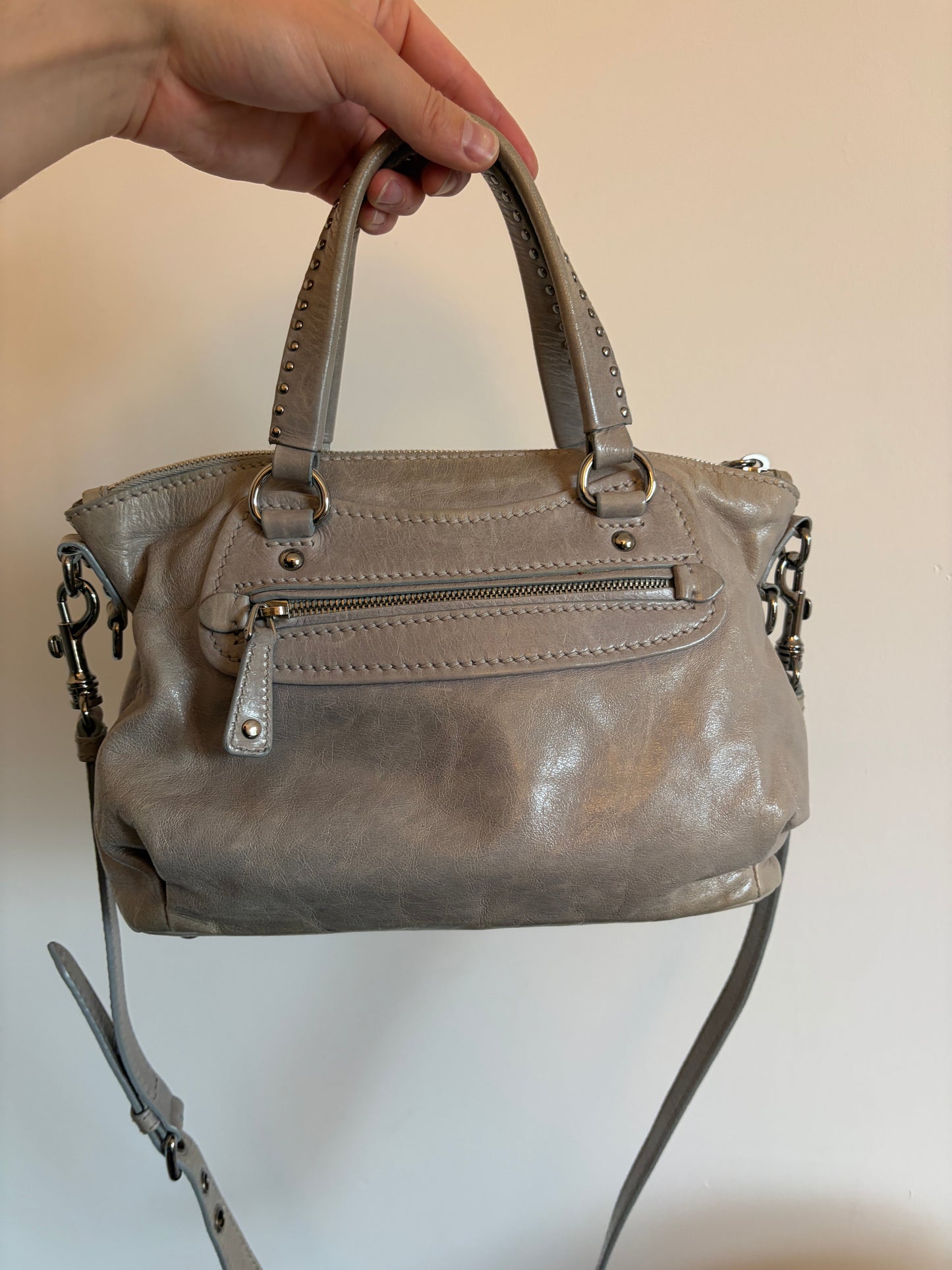 Rare Miu Miu Vitello Heart Charm Bag