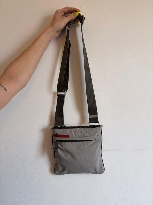Prada Sport Linea Rossa Nylon Crossbody Bag