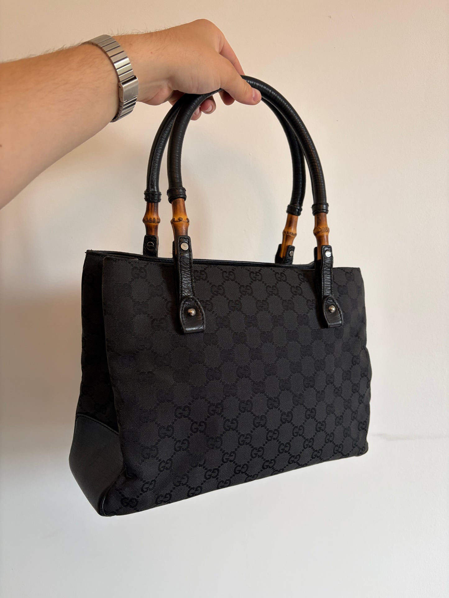 Gucci Tom Ford Era Bamboo Top Handle Bag