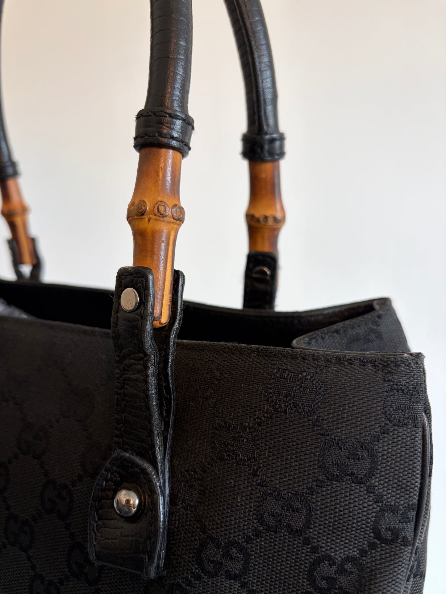 Gucci Tom Ford Era Bamboo Top Handle Bag