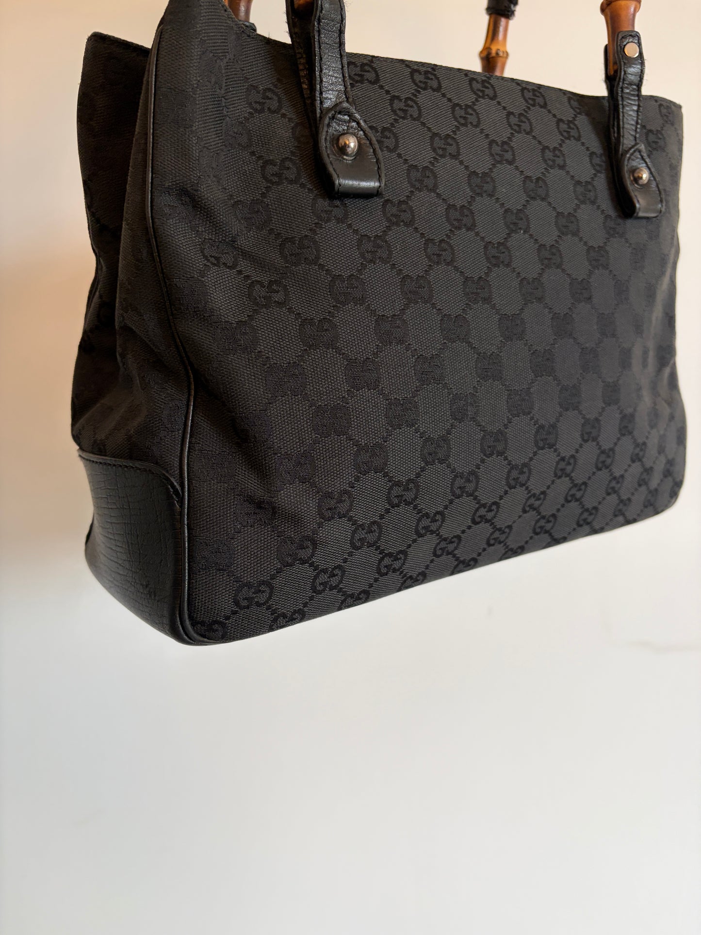 Gucci Tom Ford Era Bamboo Top Handle Bag