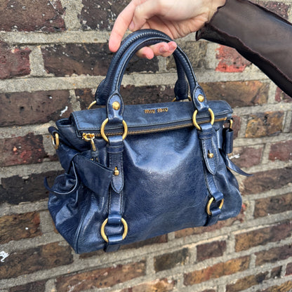 Miu Miu Vitello Lux Bow Bag