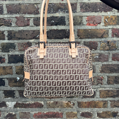Fendi Zucca Print Bowling Bag