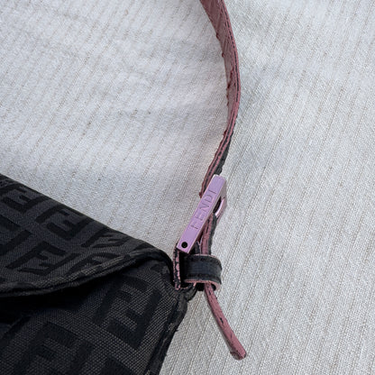 Fendi Zucchino Baguette Bag