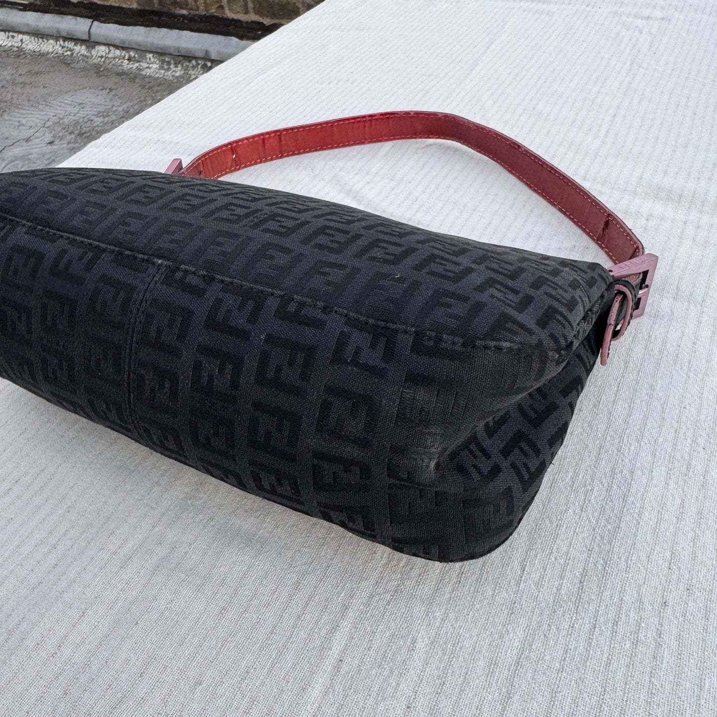 Fendi Zucchino Baguette Bag