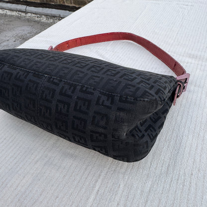 Fendi Zucchino Baguette Bag