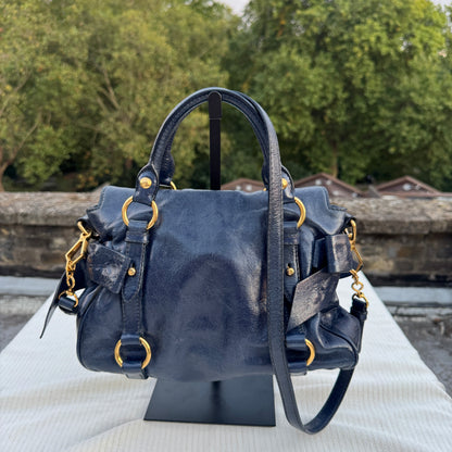 Miu Miu Vitello Lux Bow Bag