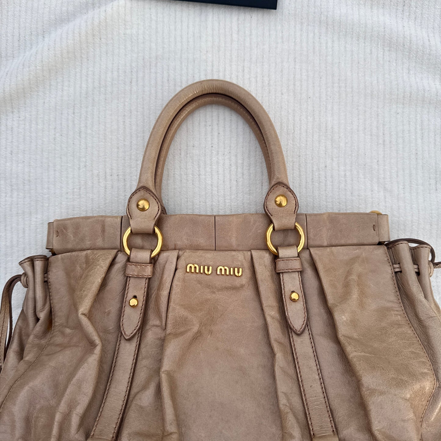 Miu Miu Vitello Lux bag
